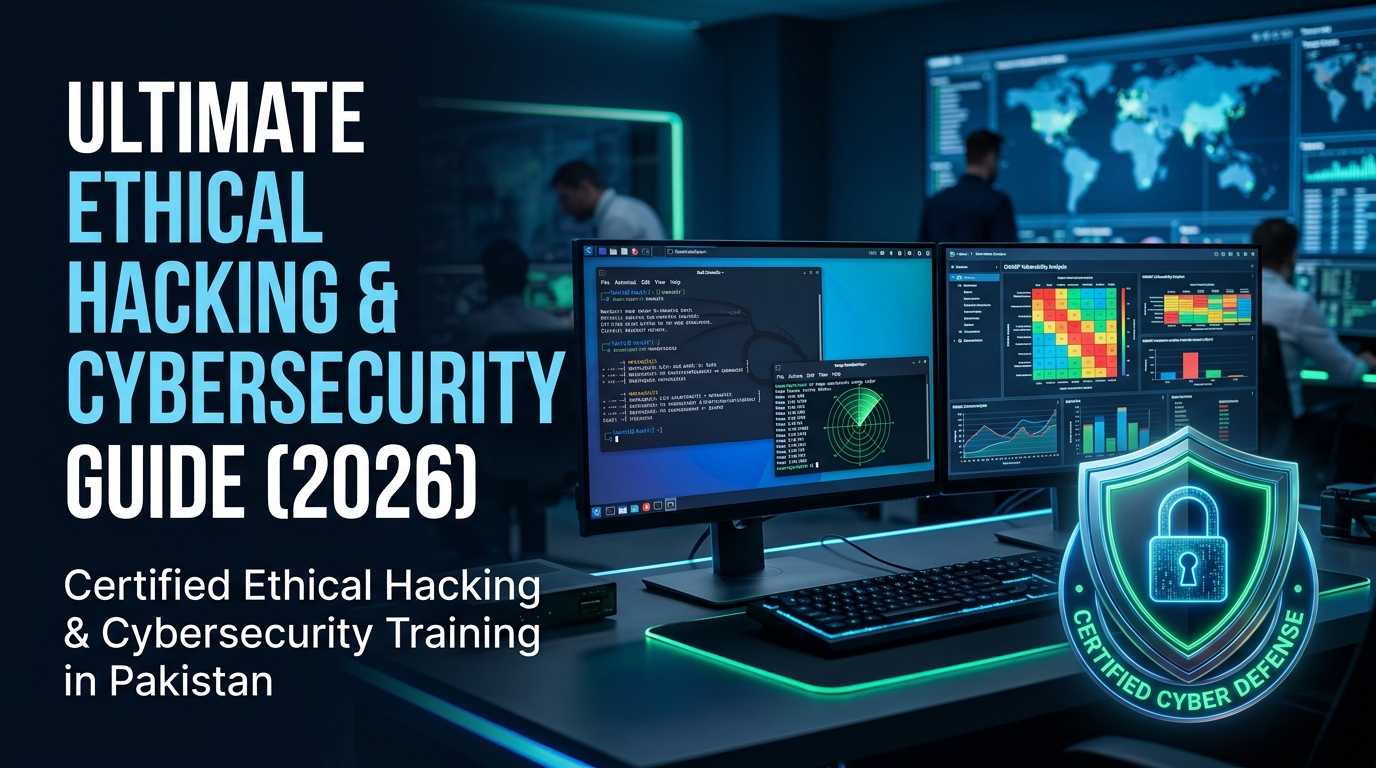 Ultimate Ethical Hacking & Cybersecurity Guide (2026) - Certified Ethical Hacking & Cybersecurity Training in Pakistan