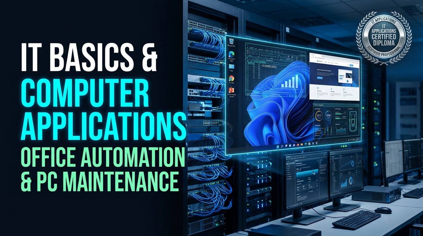 IT Basics & Computer Applications Diploma Guide 2026 - Nemcon Systems Lahore