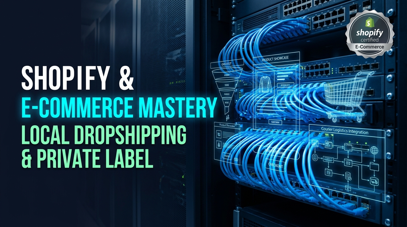 Shopify Course & E-Commerce Mastery - Local Dropshipping and Private Label Blueprint